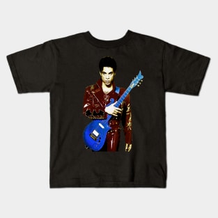 Prince Retro Style - Musical Legend Tribute Kids T-Shirt